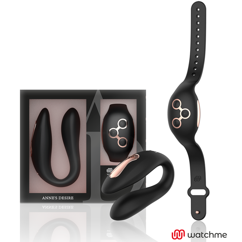 Anne's Desire - Dual Pleasure Tecnolog A Watchme Noir/Or